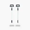 Foldable Pilates Board Bands and Handles.webp