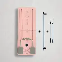 Pink Foldable Pilates Board Pro