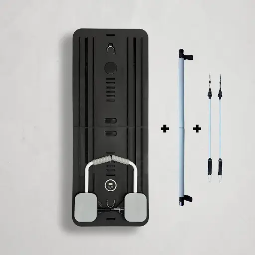 Black Foldable Pilates Board Pro